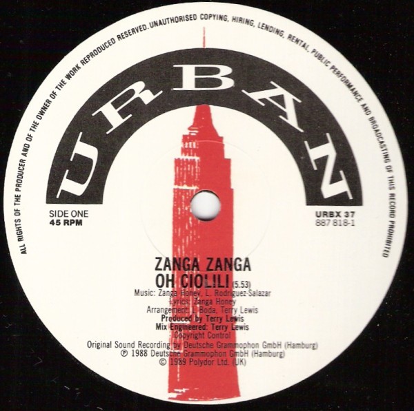 Zanga Zanga - Oh Ciolili (12") (Near Mint (NM or M-)) - 4101488880