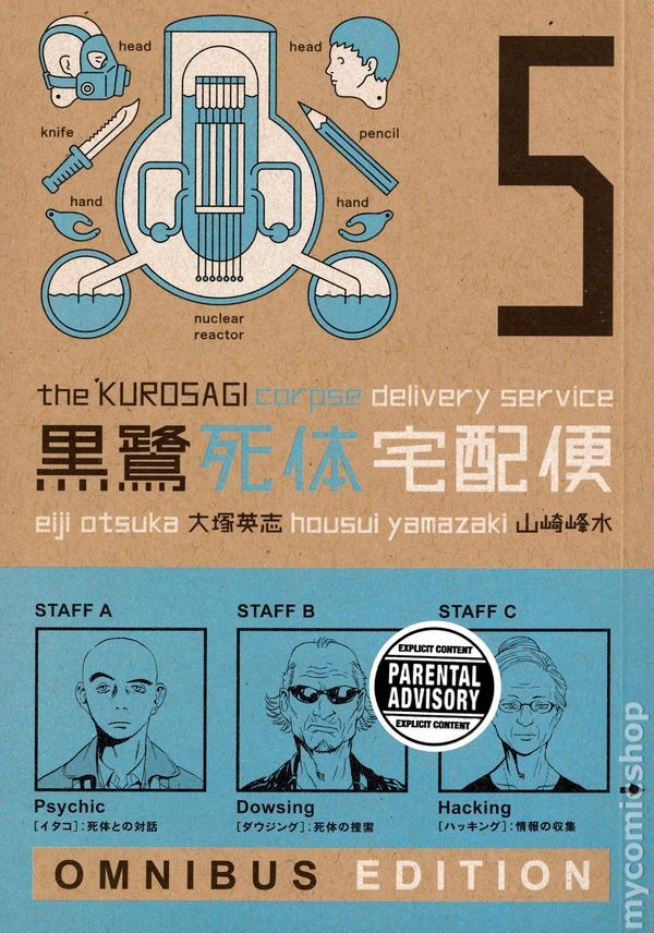 Kurosagi Corpse Delivery Service Omnibus TPB #5-1° NM 2022 Immagine Stock
