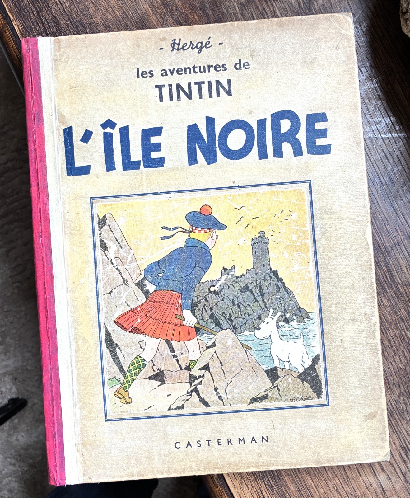 L'ile noire A17bis - Recartonnage rare de l'EO A5 de 1938 -  N&B  - 1942