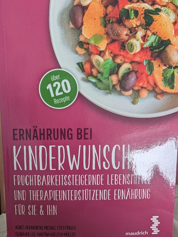 Buch "Ernährung bei Kinderwunsch"