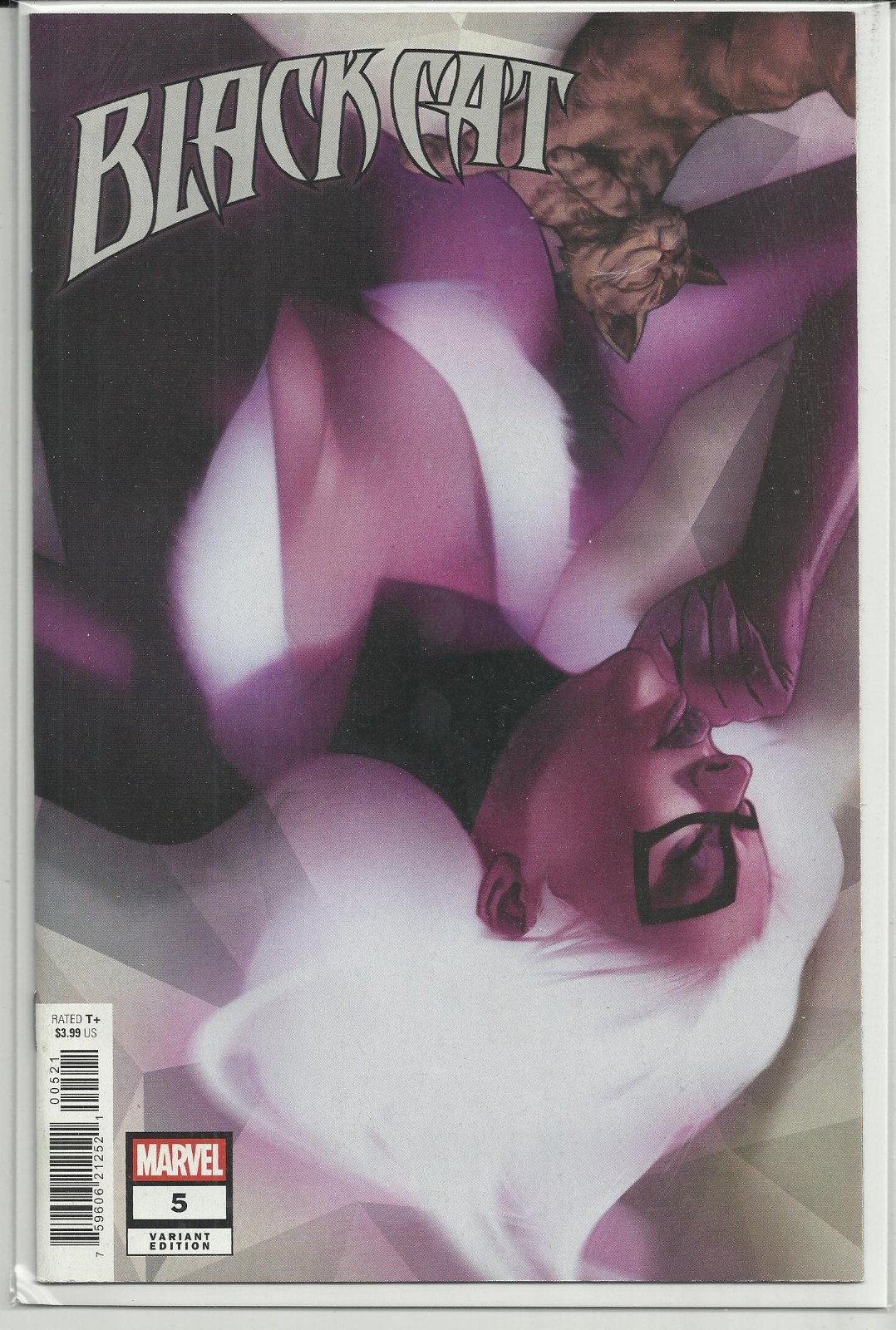 2025 Black Cat #5 (Marvel) BEN OLIVER "Variant Cover" fumetto quasi nuovo/non letto!!