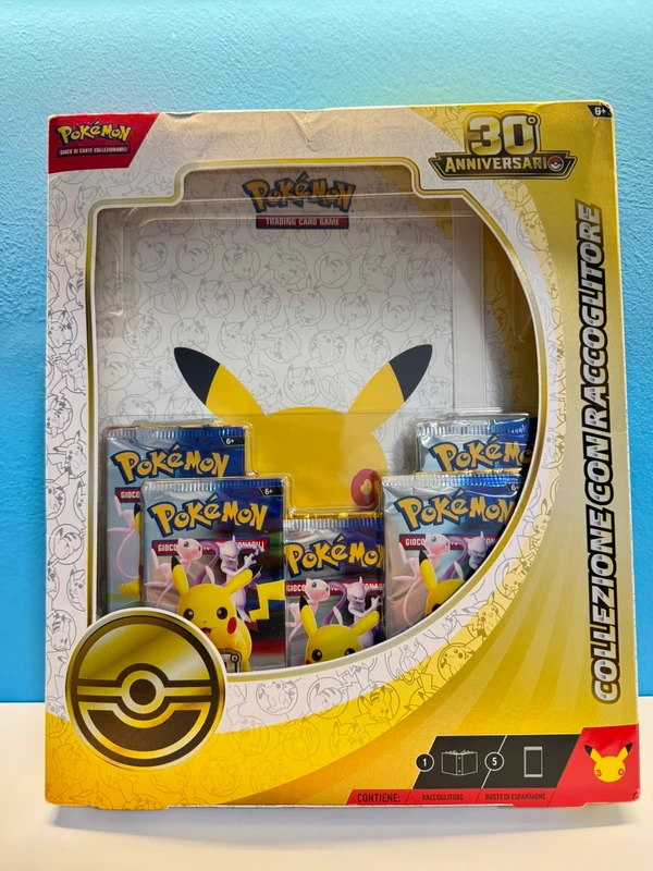 Pokémon collezione con raccoglitore 30th anniversario