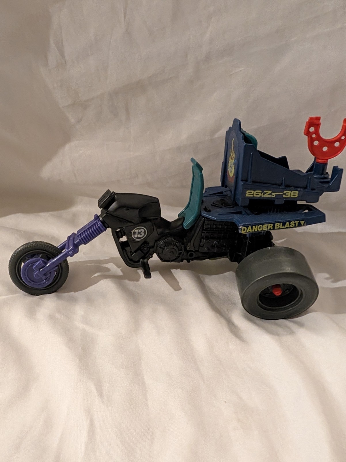 Hasbro G.I. Joe Cobra 1987 Dreadnok Cycle Incomplete