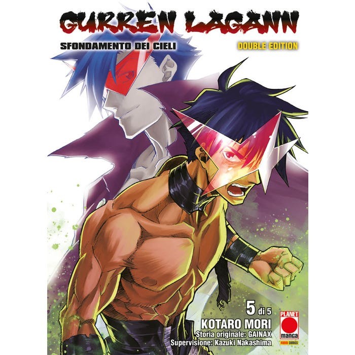 Gurren Lagann double edition 5 di Kotano Mori NUOVO ed. Panini Comics