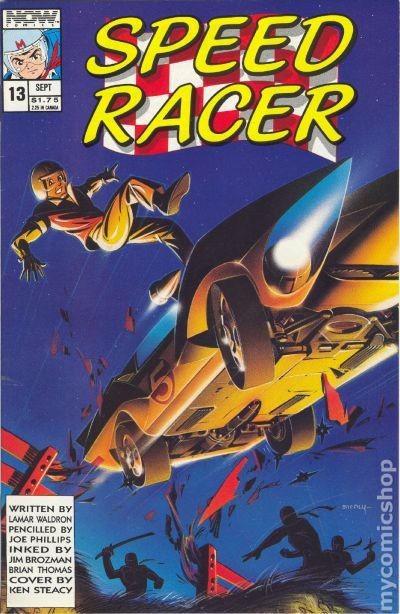 Speed Racer #13 FN 1988 Immagine Stock