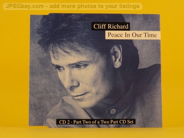 Cliff Richard Peace In Our Time (L81) 4 Track CD Single plus Picture Sleeve EMI