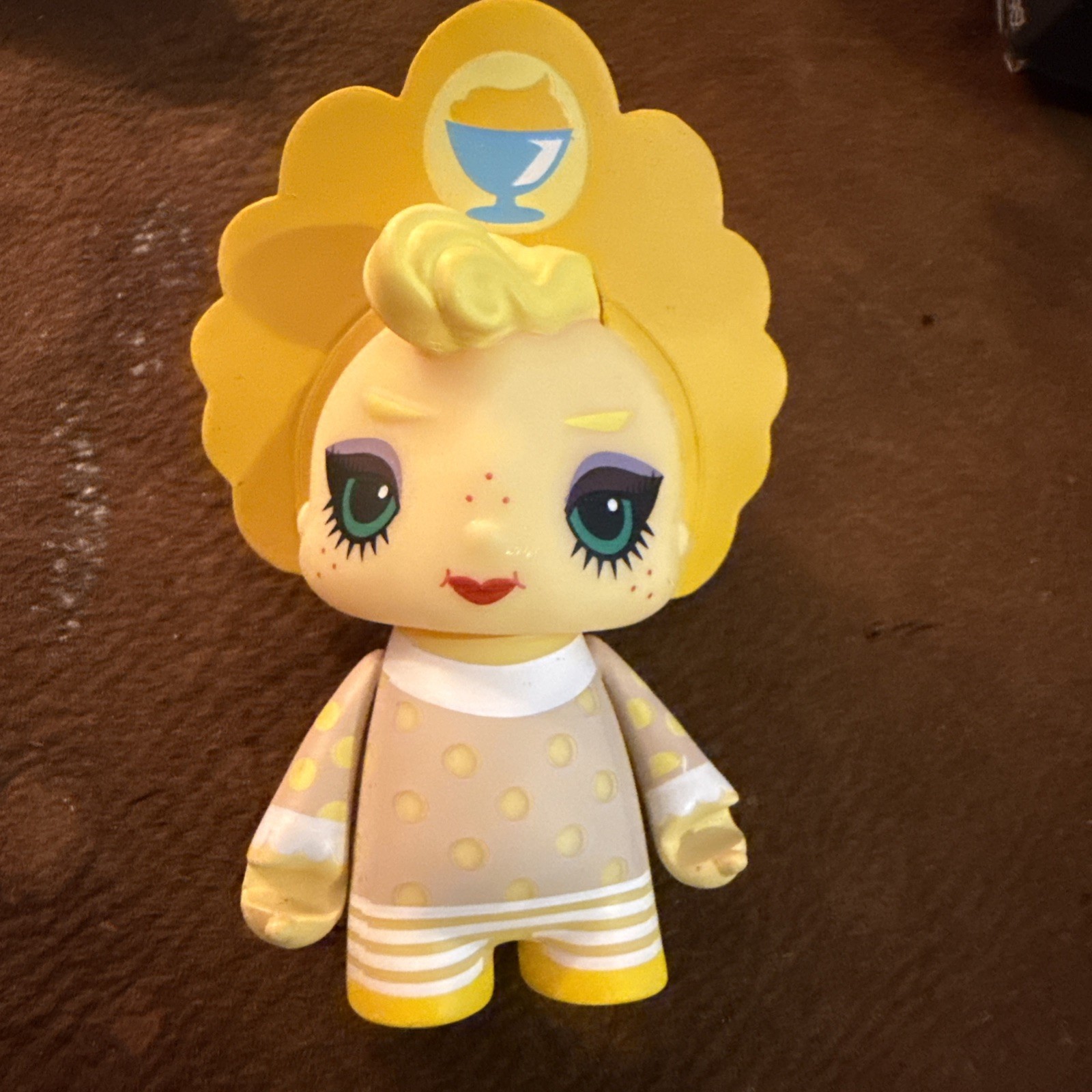 KIDROBOT ADULTO NUOTO 2017 CAGNA PUDDIN’ ROBOT POLLO IN SCATOLA E CONFEZIONE ORIGINALI