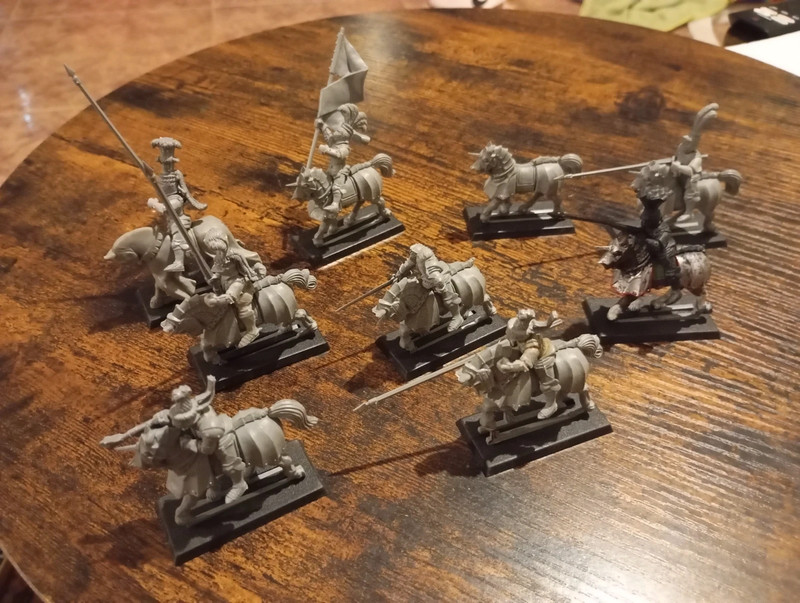 Lote Caballeros Órdenes Imperio Miniaturas