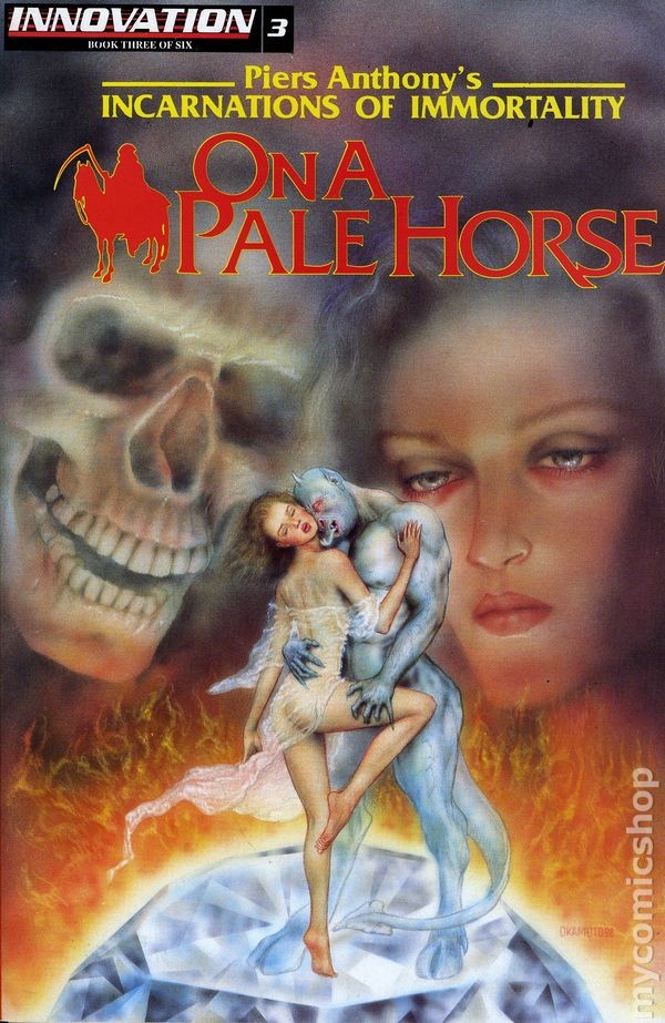 Su un cavallo pallido #3 FN 1992 immagine stock