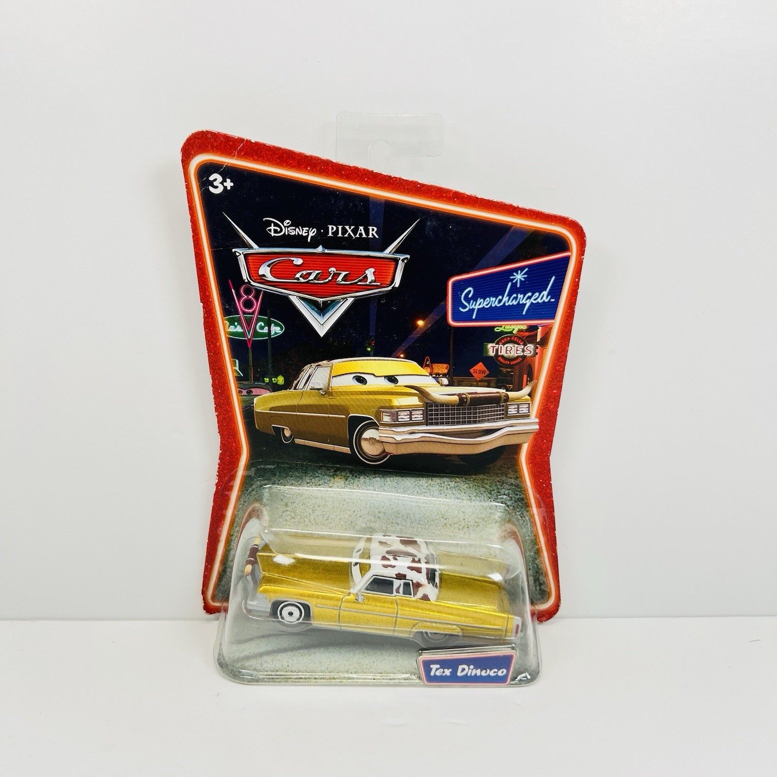 Disney Pixar Cars - Tex Dinoco Supercharged Diecast Metal