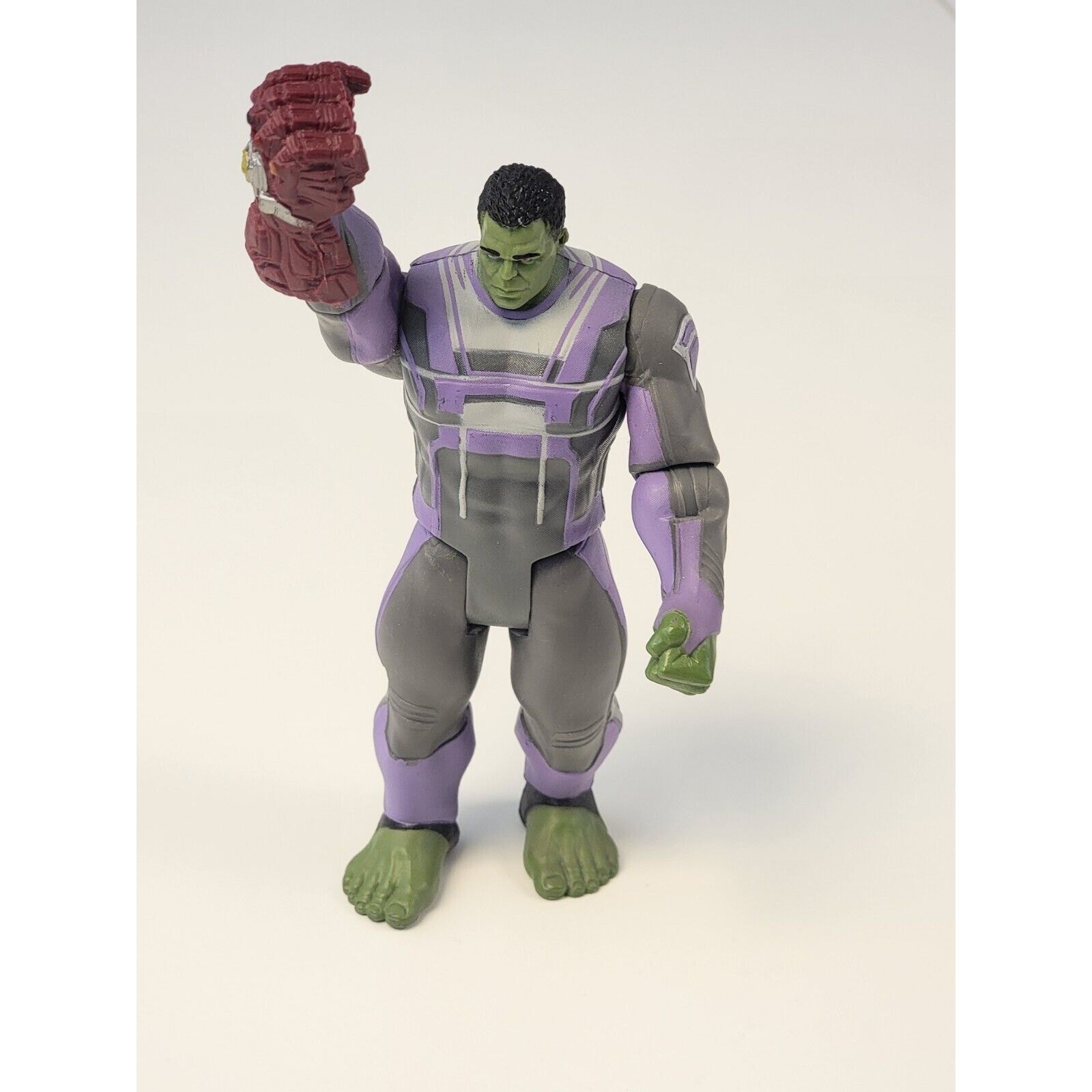 Marvel Avengers Hulk 6" 2019 Deluxe Figure GAMMA POWERED SUIT Guanto dell'Infinito