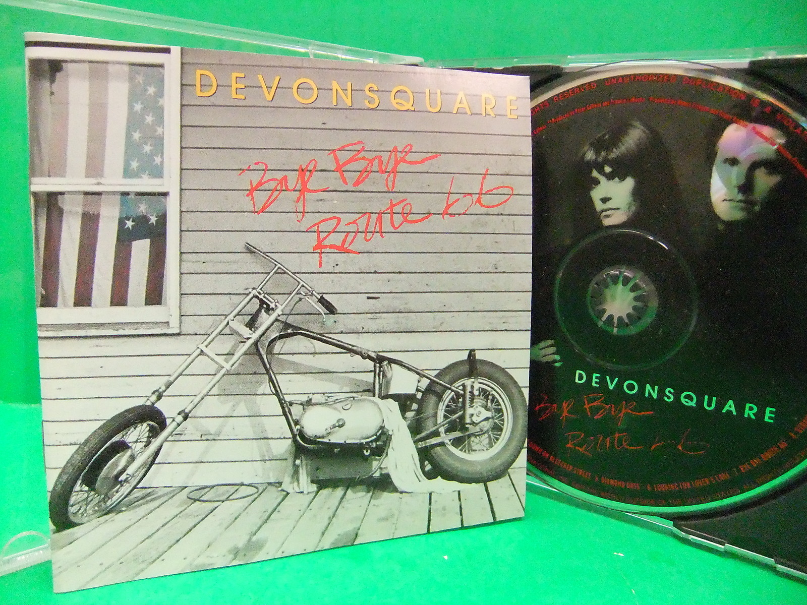 Devonsquare Bye Bye Route 66 1991 CD VG+/NM Rock Atlantic 7 82343-2