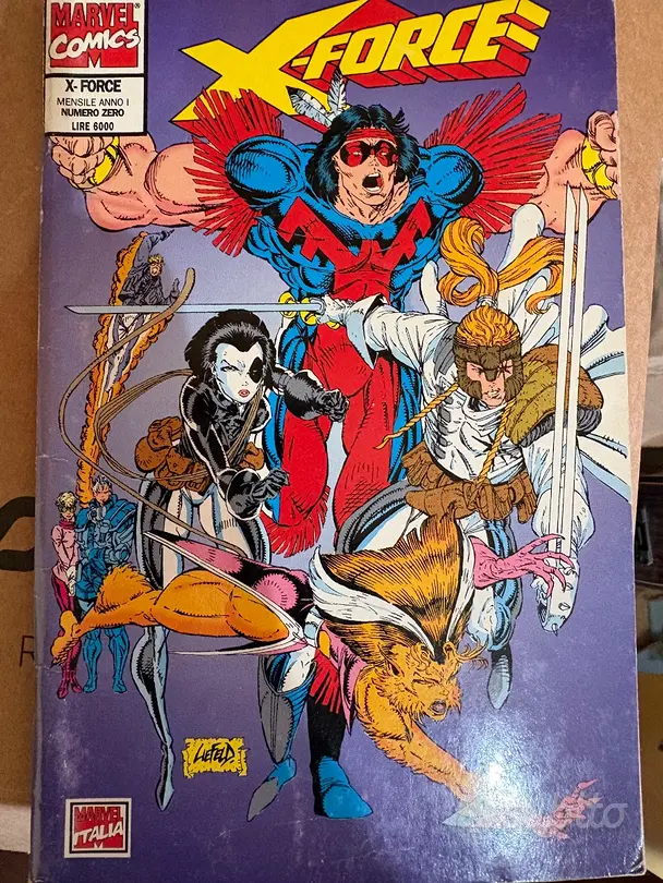 Fumetto X Force Marvel numero zero