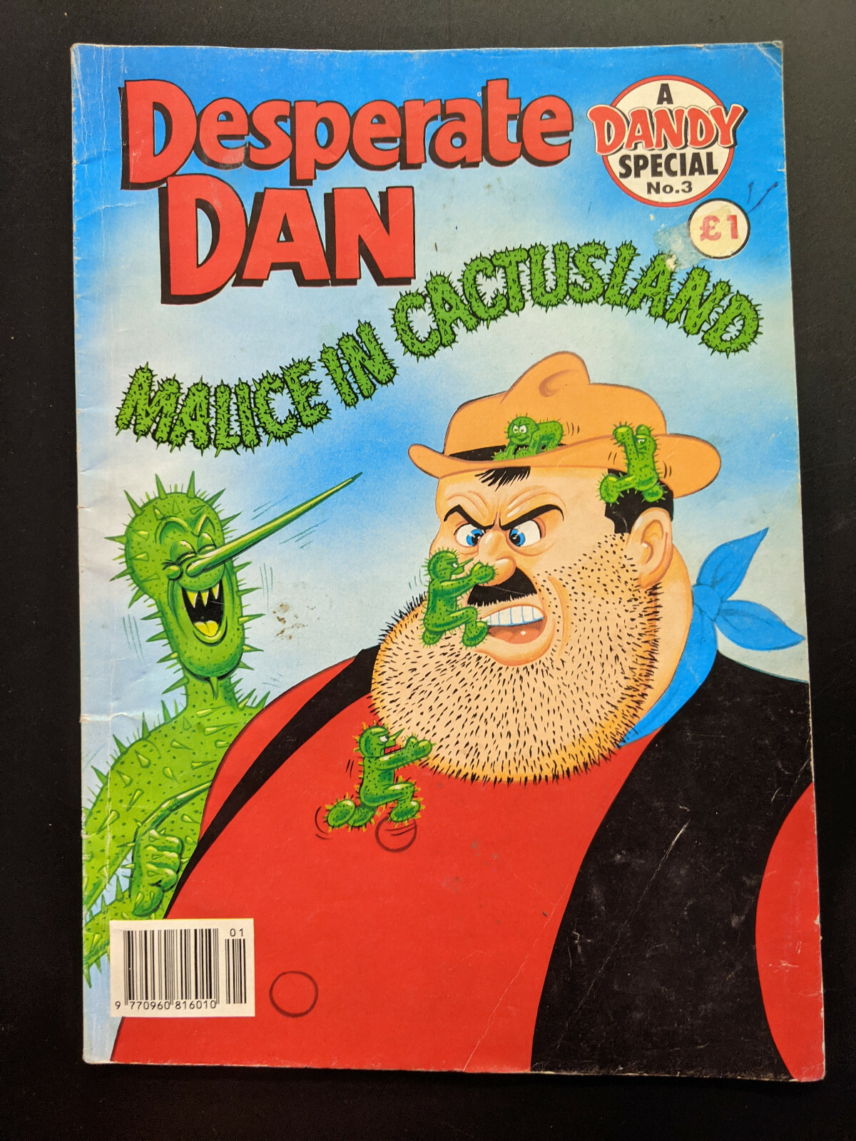A Dandy Special No 3 Desperate Dan, 1991.