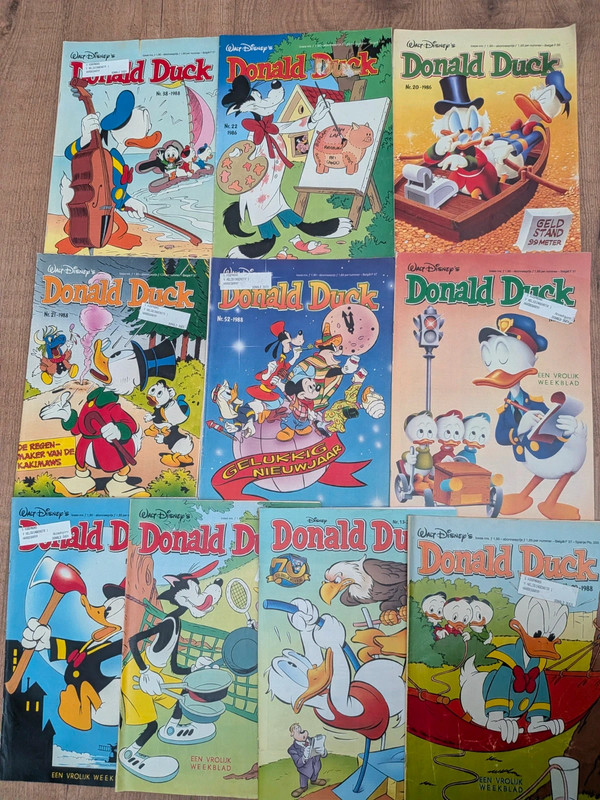 10x Donald Duck Weekblad mix (0274*)