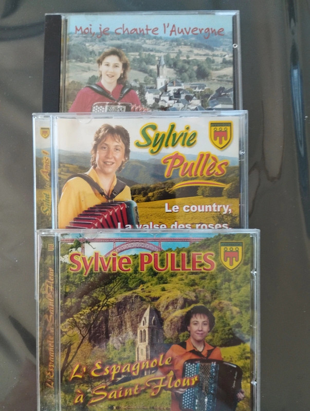 Lot 3 CD accordéon Sylvie pulles