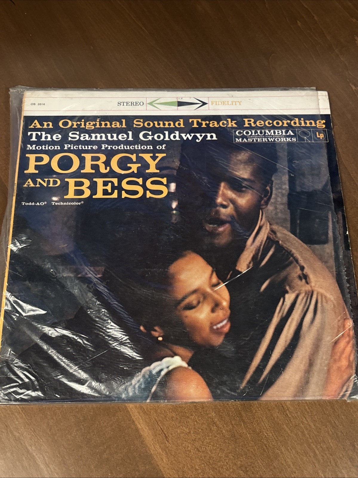 Gershwin - Porgy and Bess 12" Record 1959 Columbia Masterworks Soundtrack 33RPM