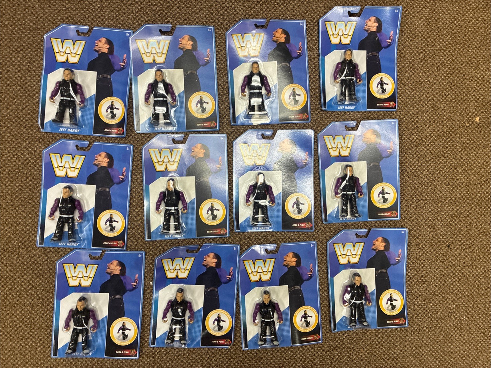 One Jeff Hardy WWE Mattel Retro Series 8 WWF Hardy Boys SEALED