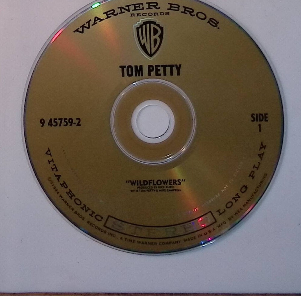 Tom Petty Wildflowers Warner CD Tested and Works