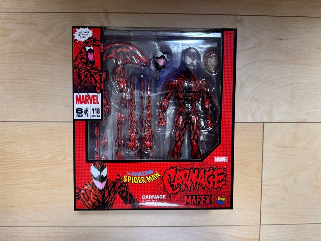 MAFEX No.118 Carnage COMIC Ver.