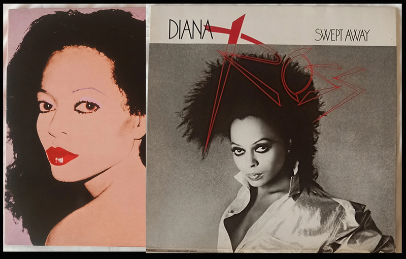 Diana Ross - Swept Away - Silk Electric 2 LP