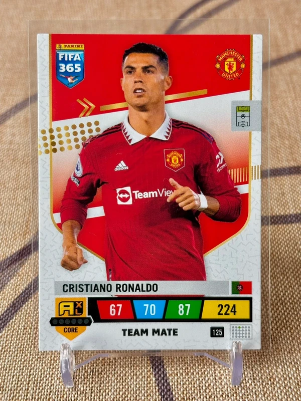 Cristiano Ronaldo 🇵🇹 Team Mate Manchester United Panini FIFA 365 Adrenalyn XL 2023