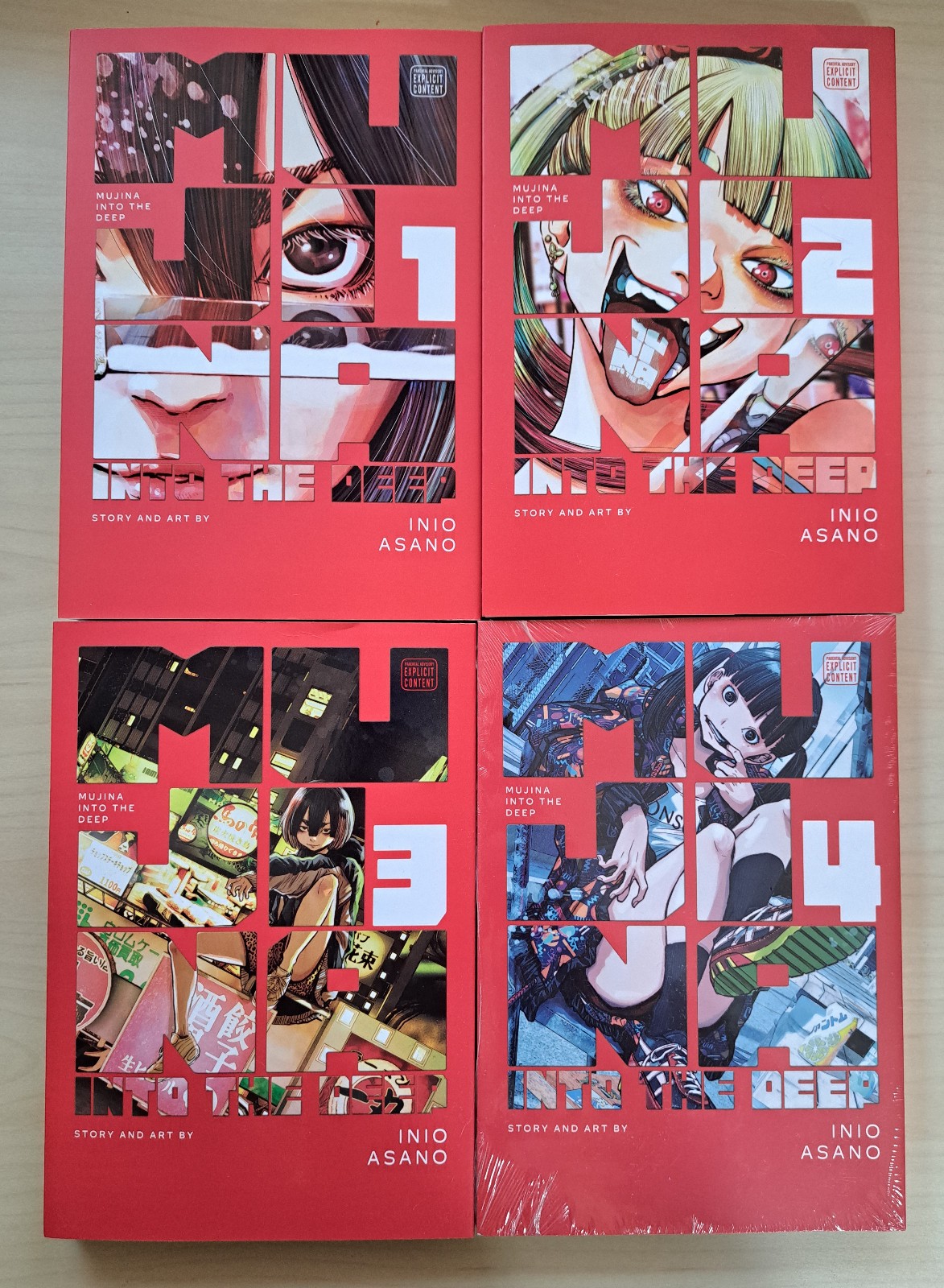 Mujina nel profondo vol. 1-4 di Inio Asano (inglese/VIZ)
