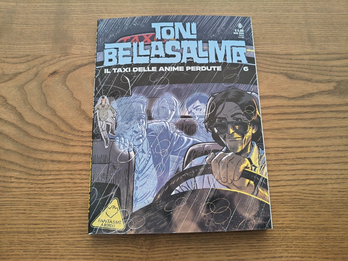 TONI BELLASALMA 6 IL TAXI DELLE ANIME PERDUTE VARIANT BUGS COMICS