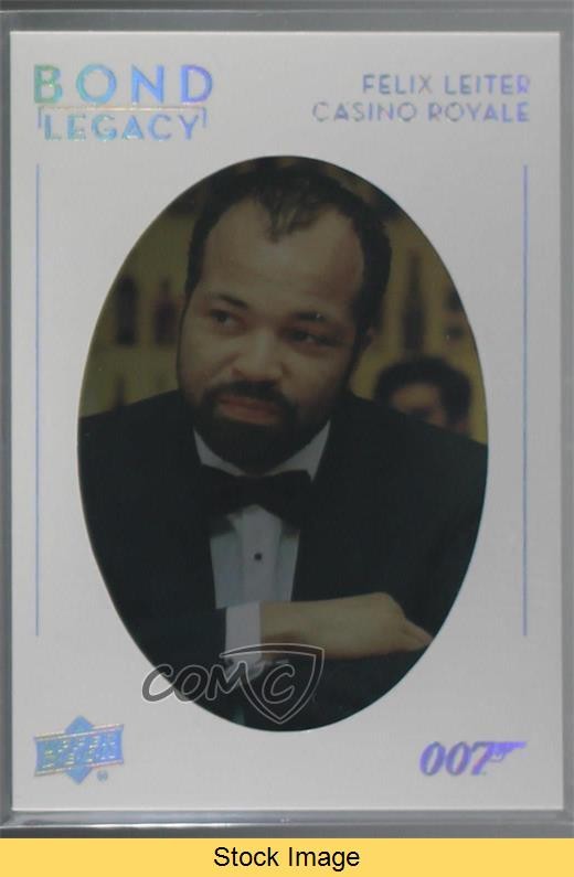 2019 James Bond Collection Legacy Tier 1 Jeffrey Wright Felix Leiter READ 0mm3
