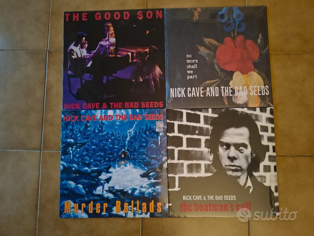 4 Lp NICK CAVE & THE BAD SEEDS nuovi sigillati
