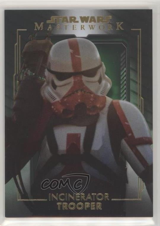 2020 Topps Star Wars Masterwork Green 72/99 Incinerator Trooper #20 07uj