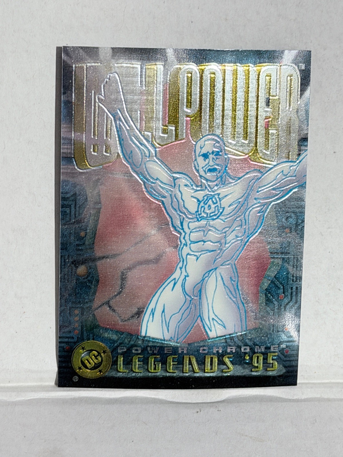 125 Willpower Holo DC Power Chrome 1995 Justice Corps Trading Card TC