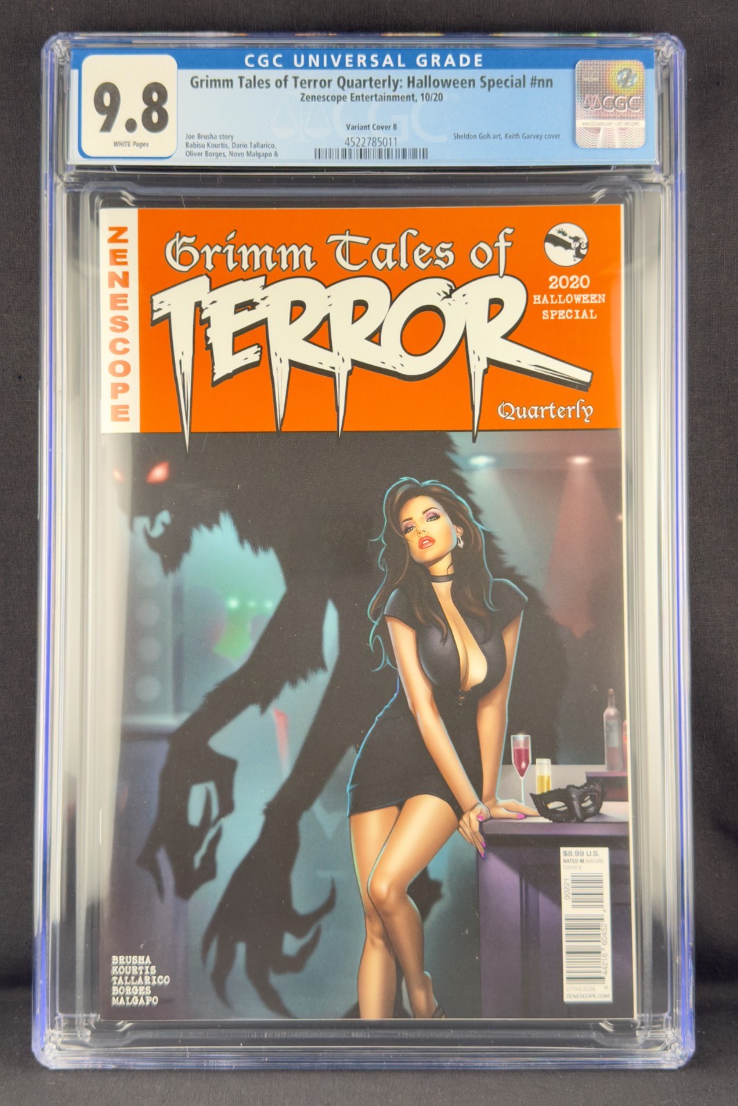 Grimm Tales of Terror Quarterly Halloween Special (2020) CGC 9.8 Keith Garvey