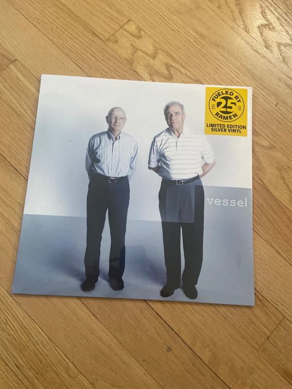 Twenty One 21 Pilots "Vessel" Vinyle Argent LP Silver Couleur Import Collector Scellé Neuf