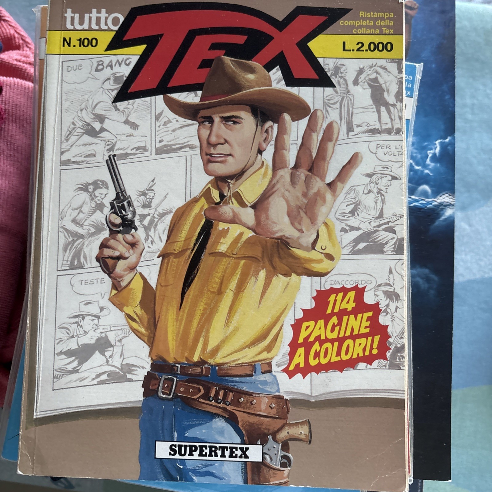 TuttoTex N.100 del 1991 "Supertex" Ottimo SBE ▓