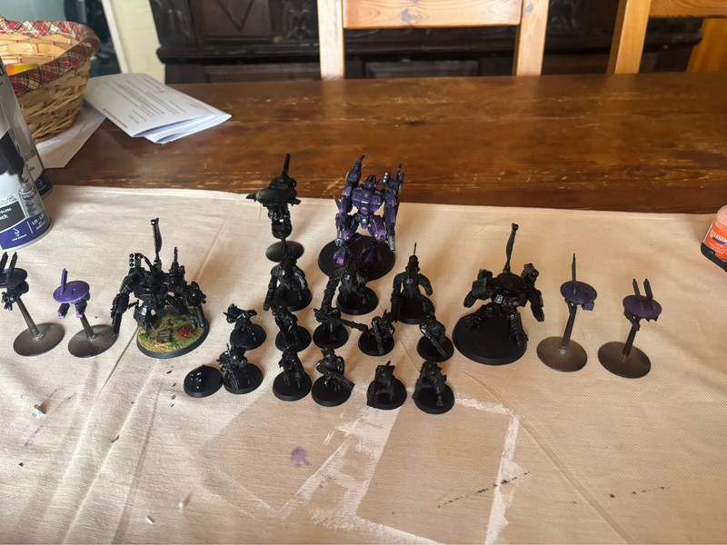 Collection + matériaux warhammer40k