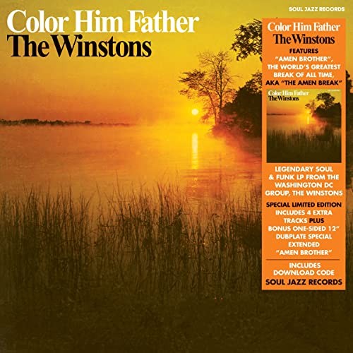 Winstons Color Him Father LP Vinile SJRLP497 NUOVO