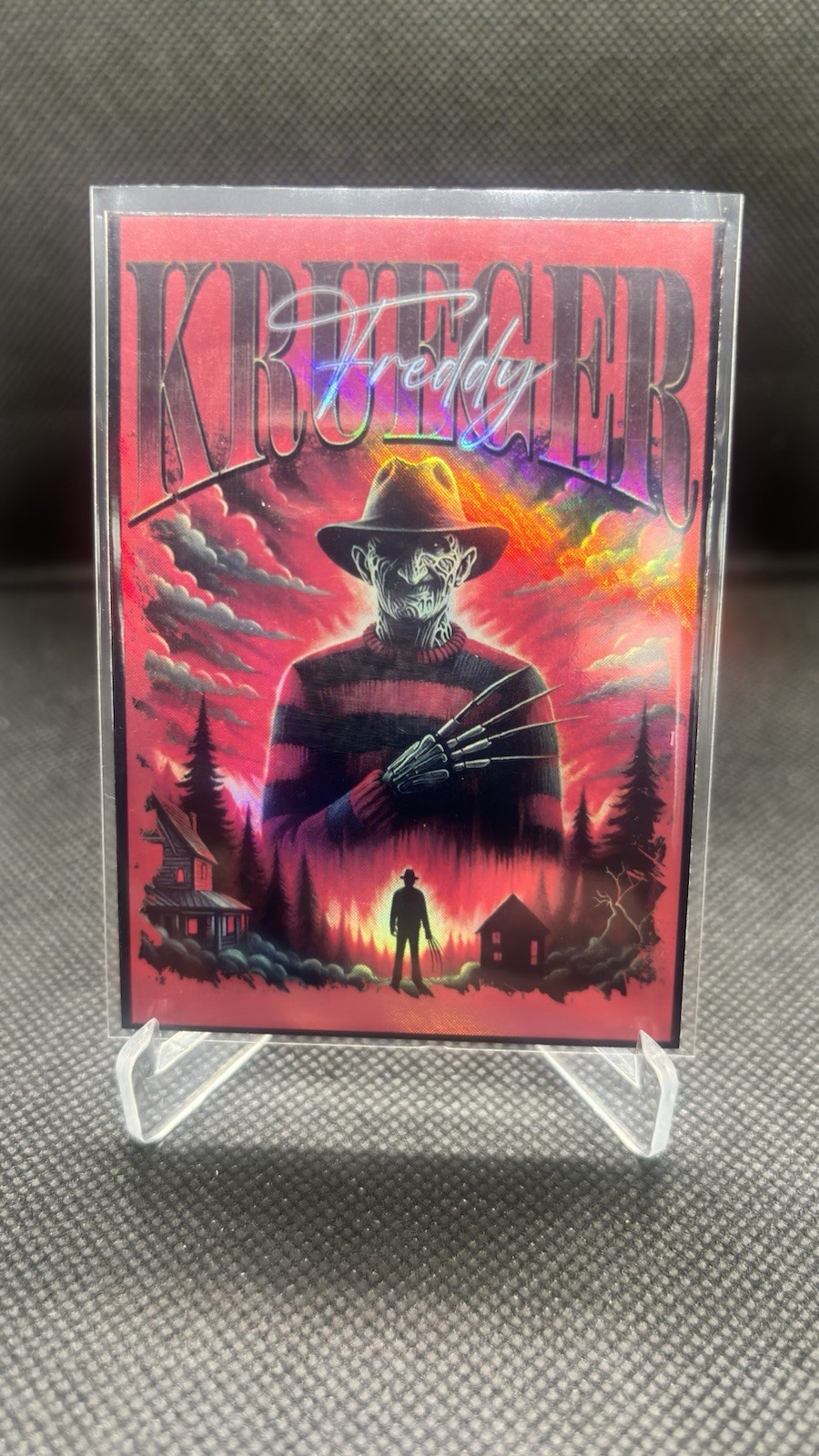 Freddy Krueger A Nightmare On Elm Street Horror Holographic Trading Card