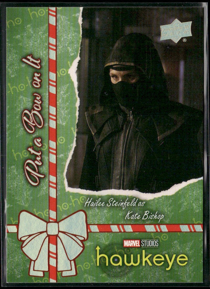 2023 Upper Deck Marvel Hawkeye Put a Bow on It Achievement #5 Hailee Steinfeld