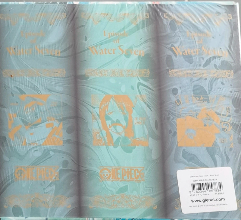 Coffret one piece water Seven très bon état envoi mondial Relay