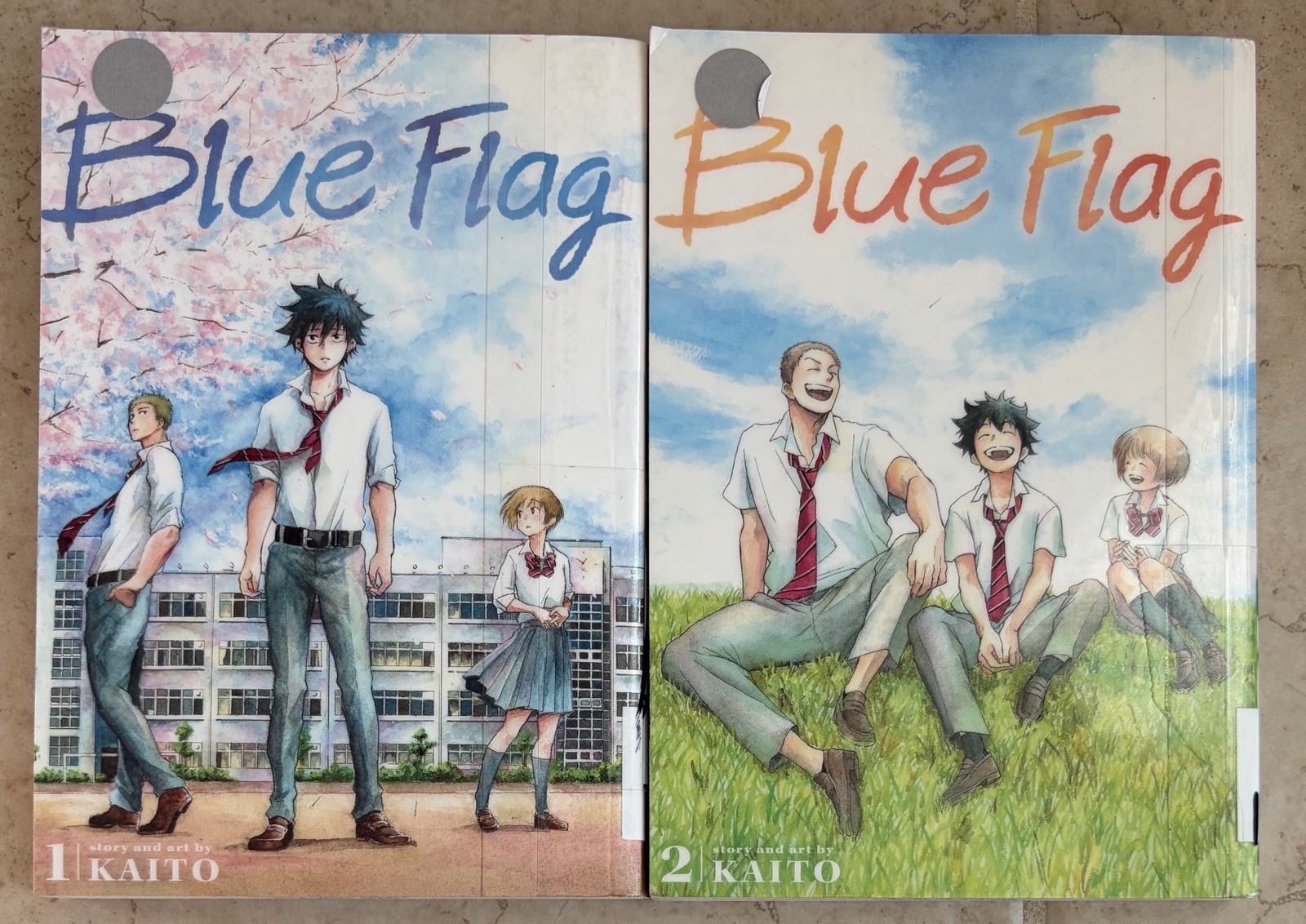Bandiera Blu di Kaito - Serie Manga Vol. Ex biblioteca 1-6 TPB