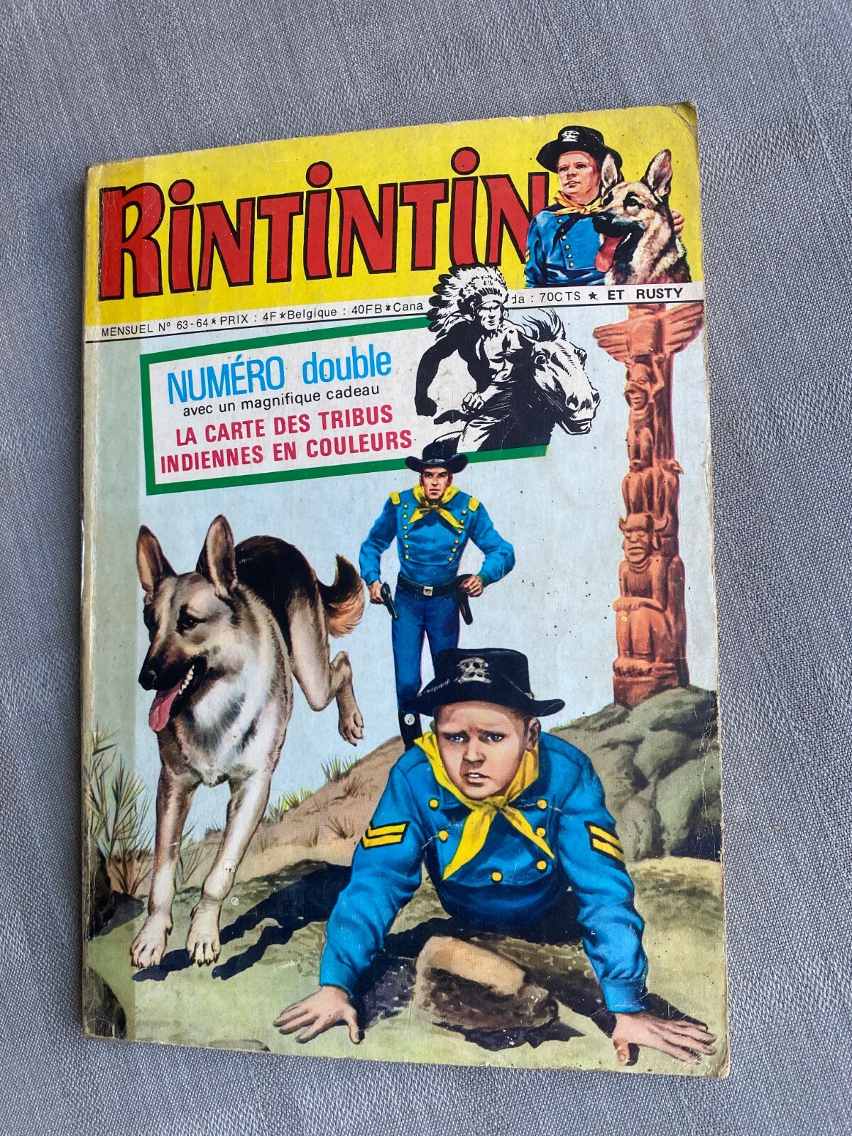 Rin Tin Tin N°63/64 2ª Serie 1975 In Buone Condizioni