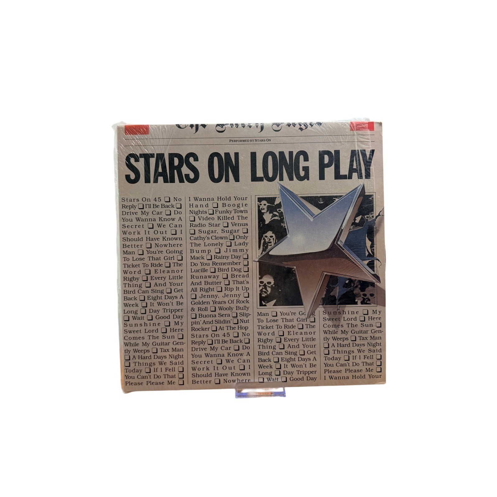 Stars On Long Play Vinyl LP 1981 Radio Records RR 16044 Beatles Medley Pop Rock