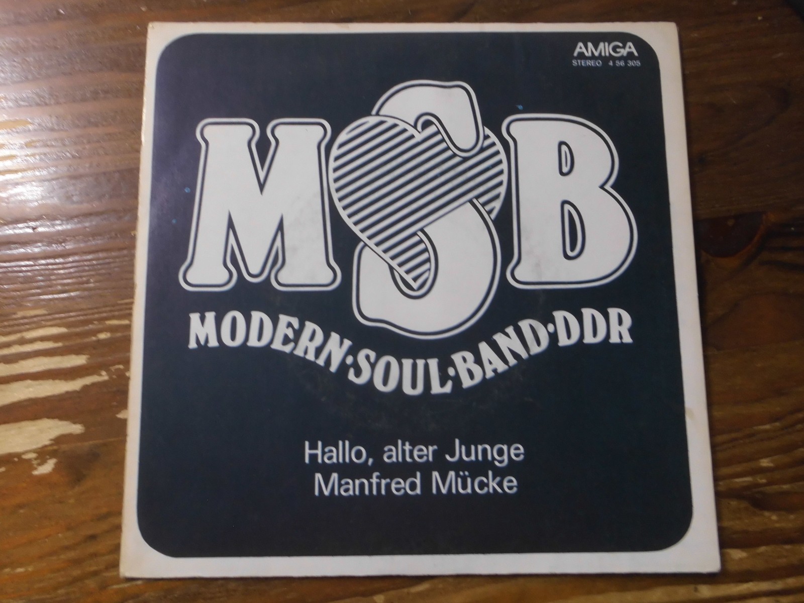 MODERN SOUL BAND DDR AMIGA 7": HALLO,ALTER JUNGE/MANFRED MÜCKE (456305)