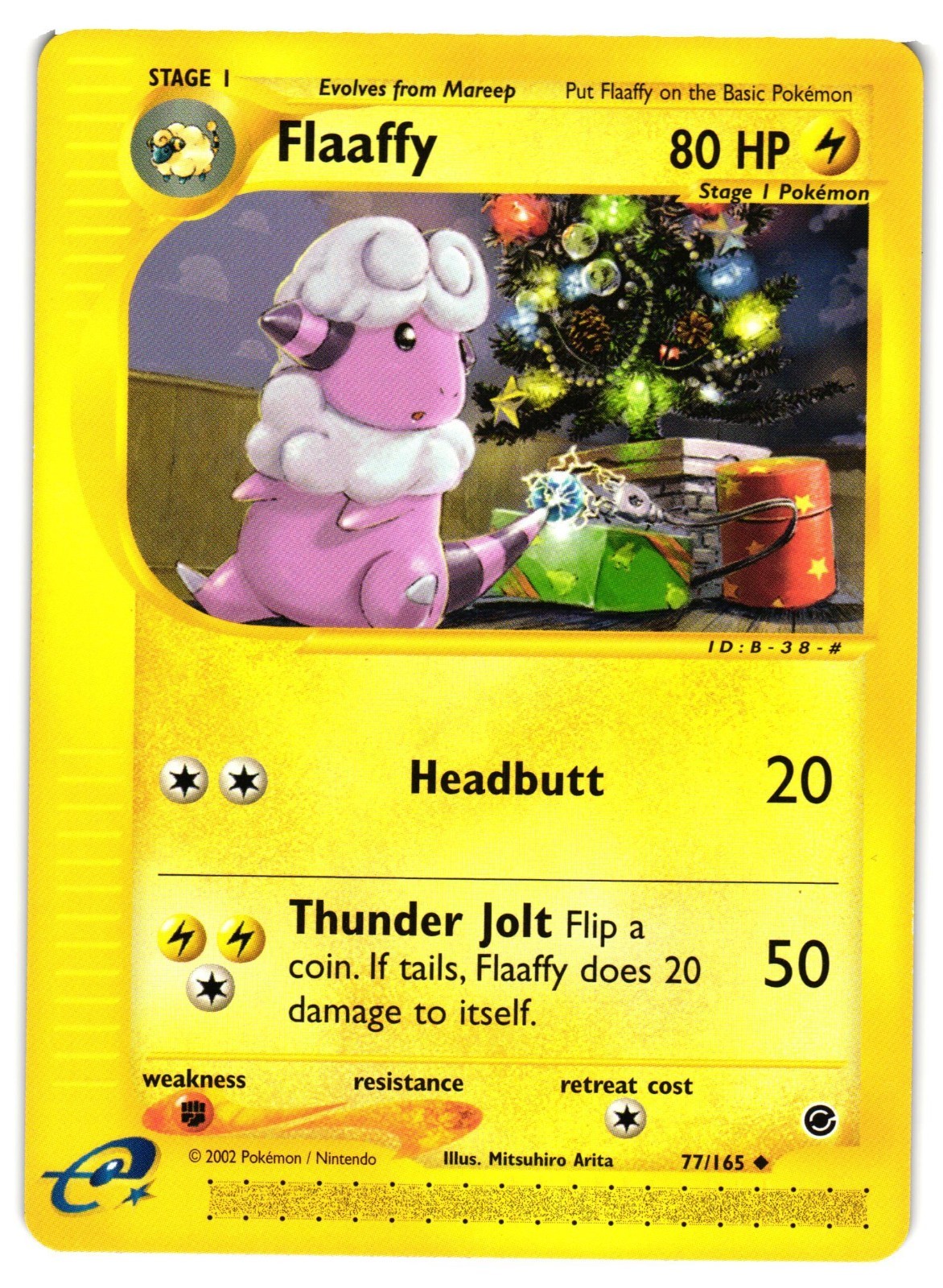 Pokémon TCG Flaaffy 77/165 Spedizione Regolare Non Comune VLP