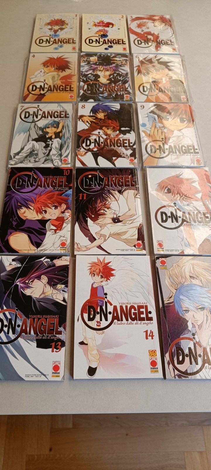 DNA Angel Completa 1-15 - Planet Manga Prima Edizione 