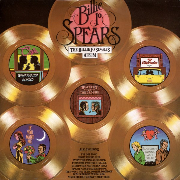 Billie Jo Spears - The Billie Jo Singles Album (LP, Album, Comp) (Very Good Plus