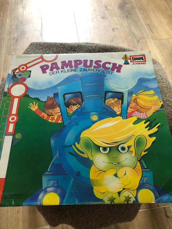 Pampusch der kleine Zaubergeist LP kinderhörspiel Europa