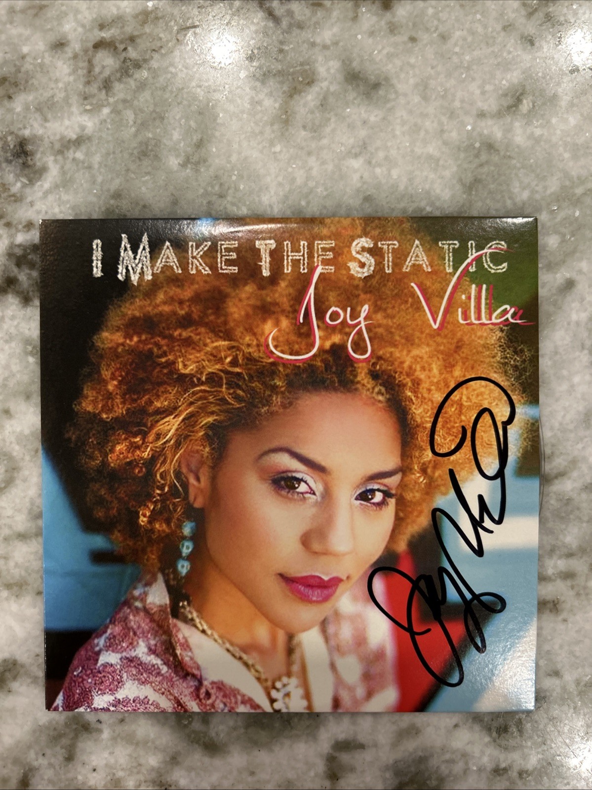 Joy Villa CD I Make The Static Signed