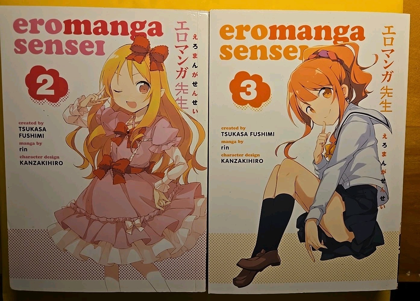 Eromanga Sensei English Manga Volume  2 3  Tsukasa Fushimi & rin 
